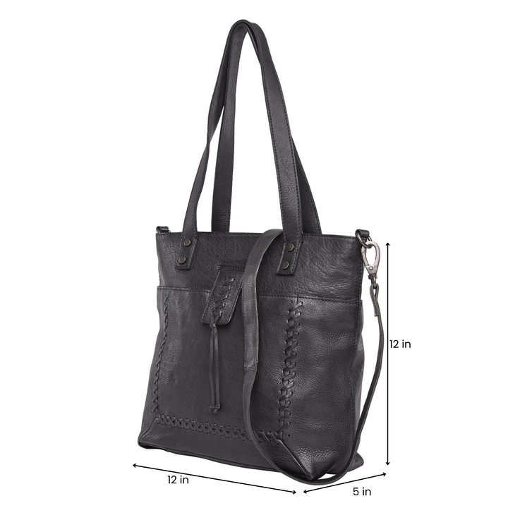 Concealed Carry Eden Leather Tote by Lady Conceal