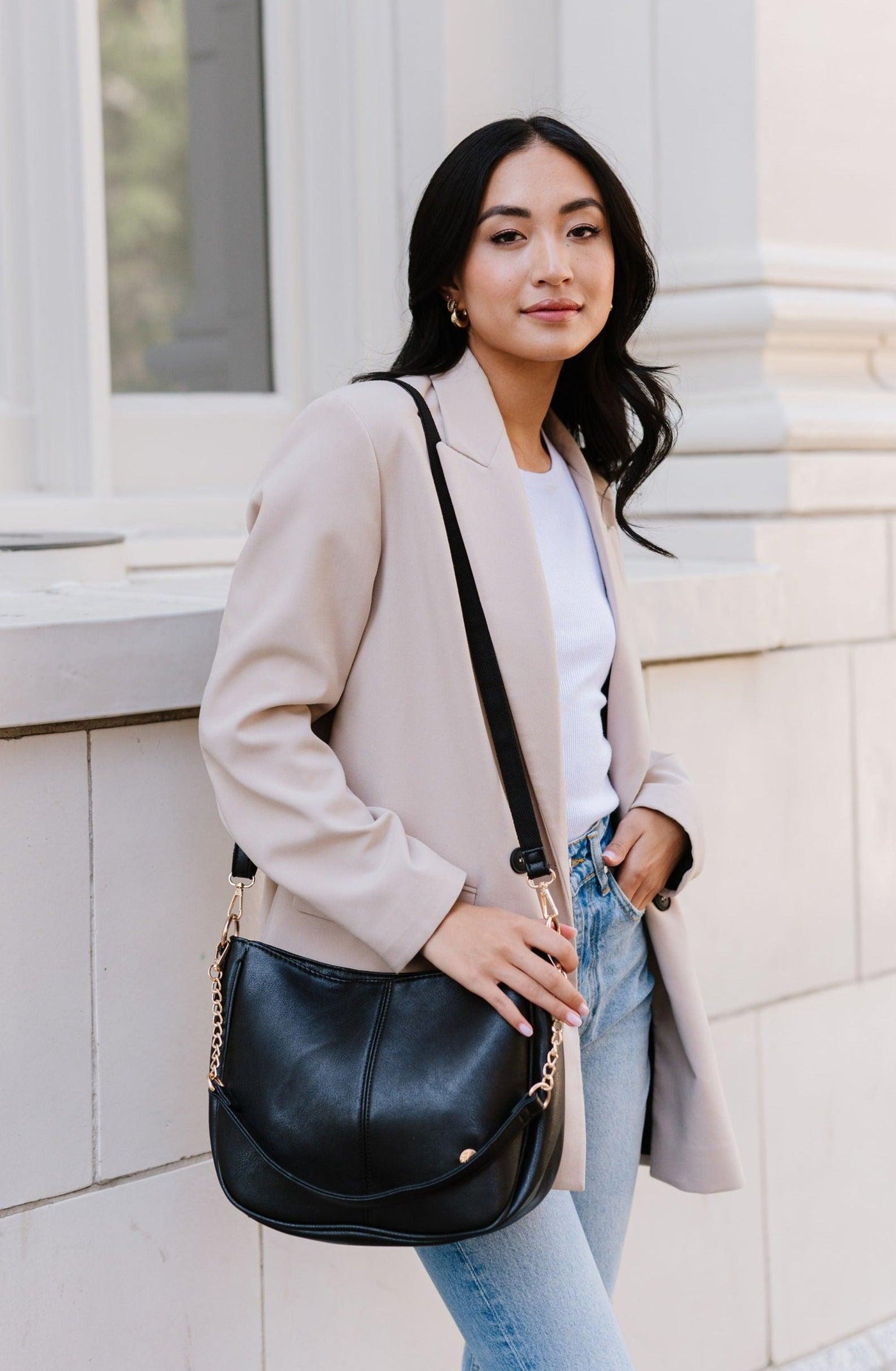 Marissa Saddle Crossbody