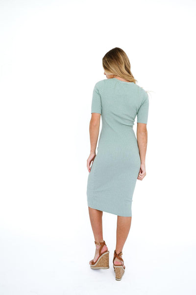 Phoebe Dress in Sage