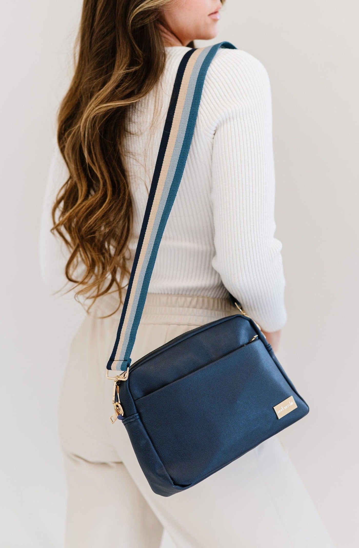 Rynn Striped Adjustable Bag Strap