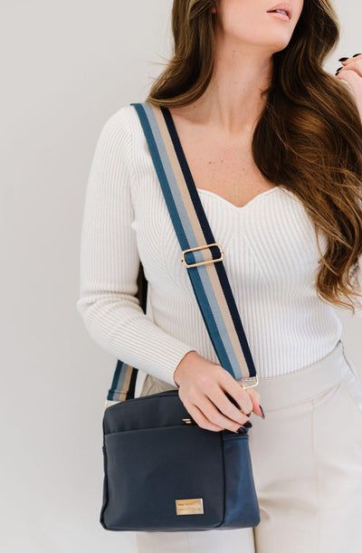 Rynn Striped Adjustable Bag Strap