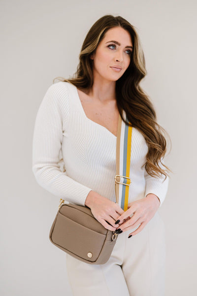 Rynn Striped Adjustable Bag Strap