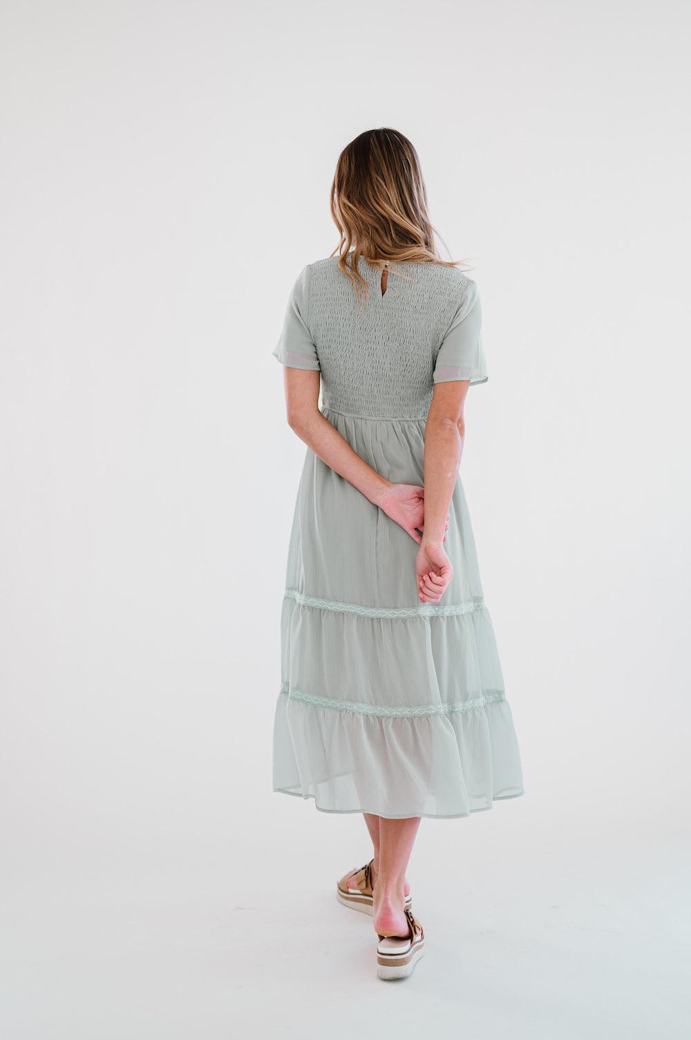 Kanyan Dress in Green