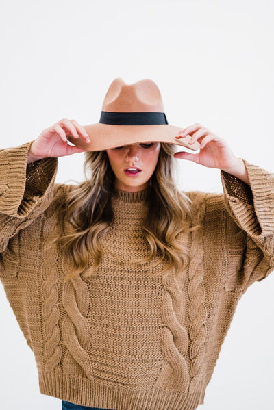 Sienna Floppy Wool Hat - Final Sale