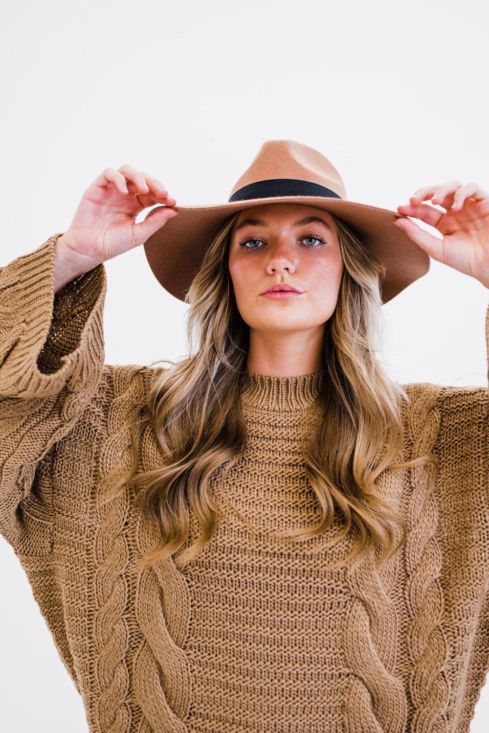 Sienna Floppy Wool Hat - Final Sale