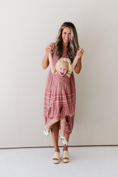 Kailee Dress in Red - Kids