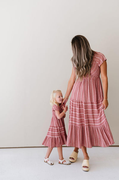 Kailee Dress in Red - Kids