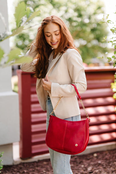 Marissa Saddle Crossbody