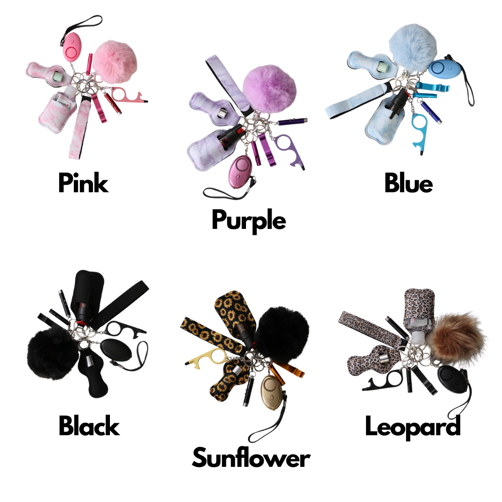 Safety Keychain Set for Self Defense by Lady Conceal