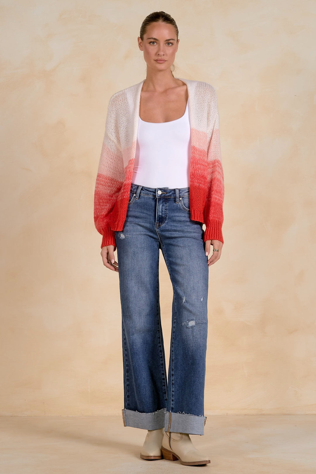 The Ombre Knit Cardigan