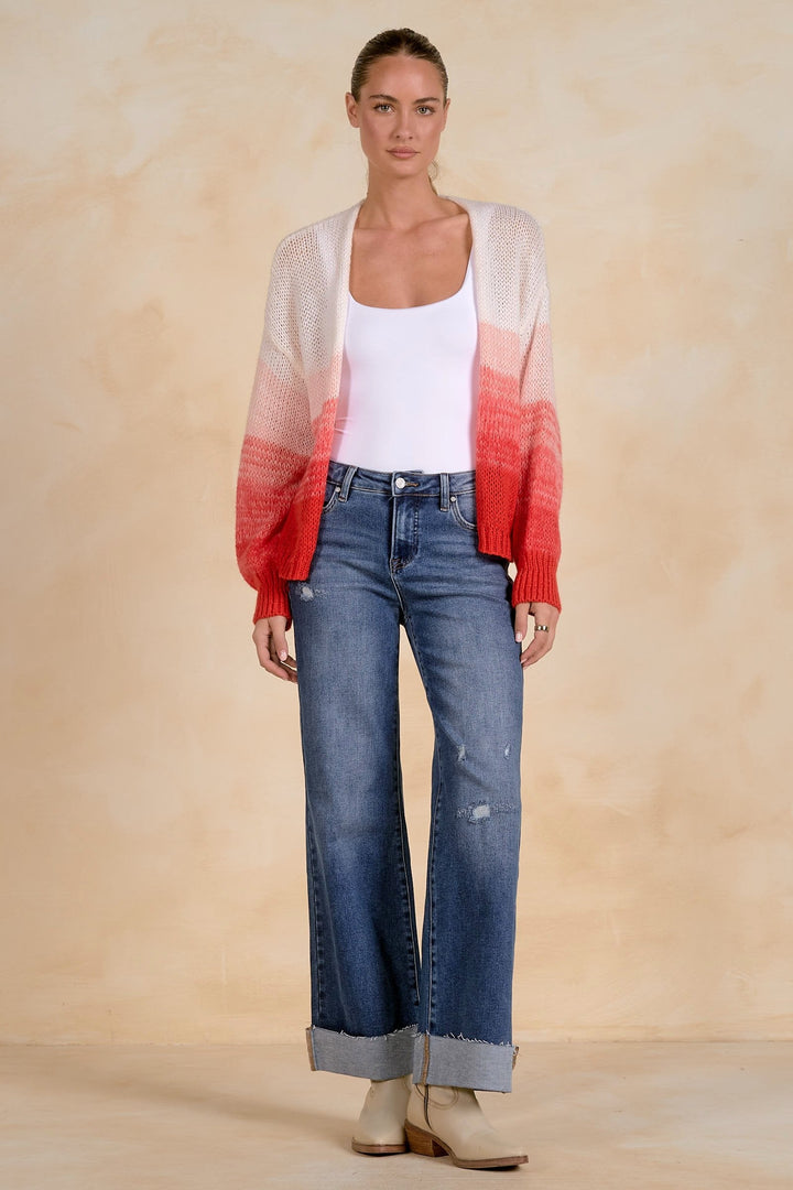 The Ombre Knit Cardigan