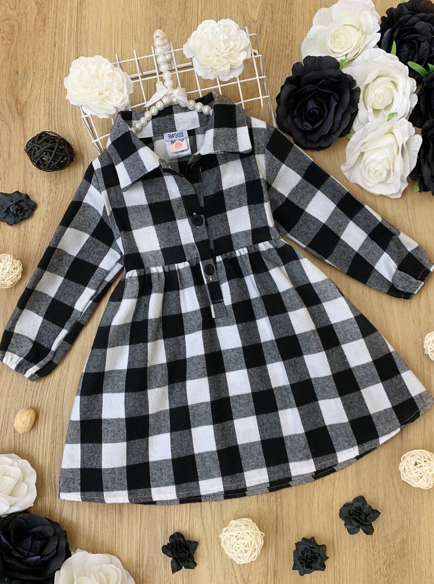 Plaid Fabulous Collared Dress