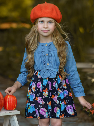 That's The Spirit Chambray Bodice Ghost Dress