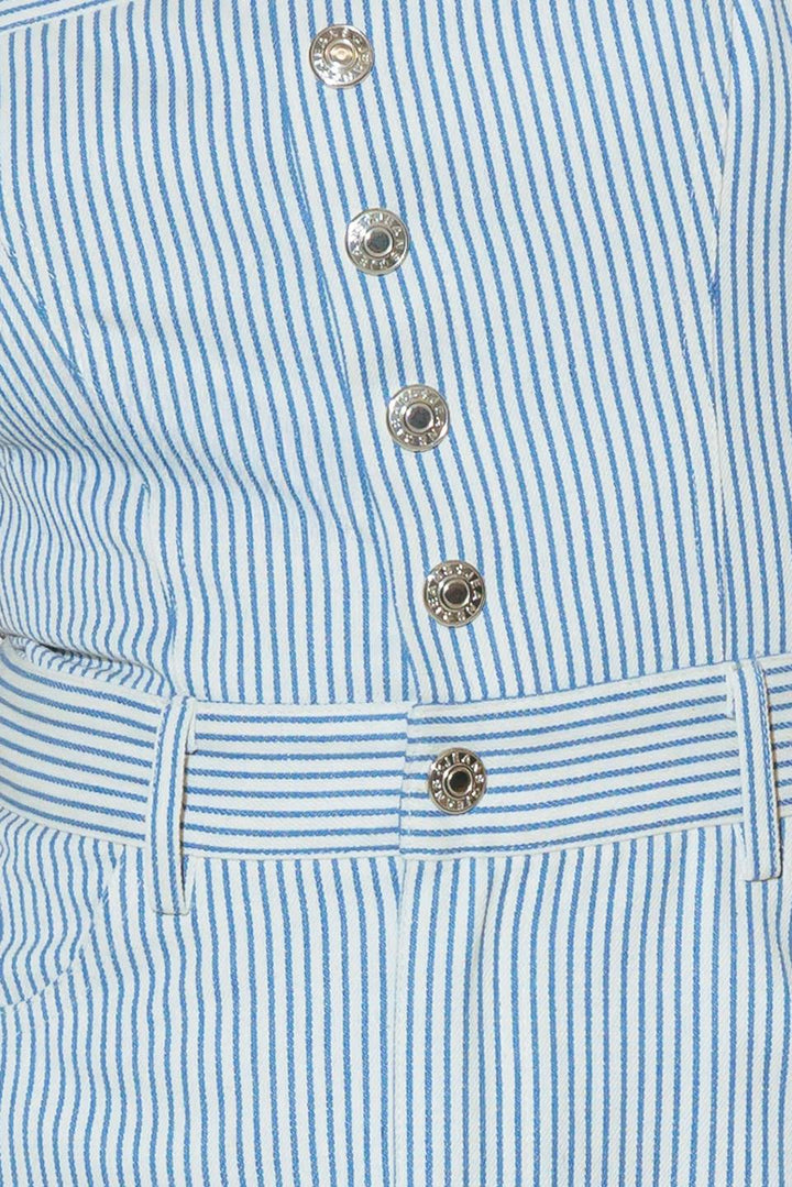 CAREFREE DAISY WOVEN MIDI DRESS