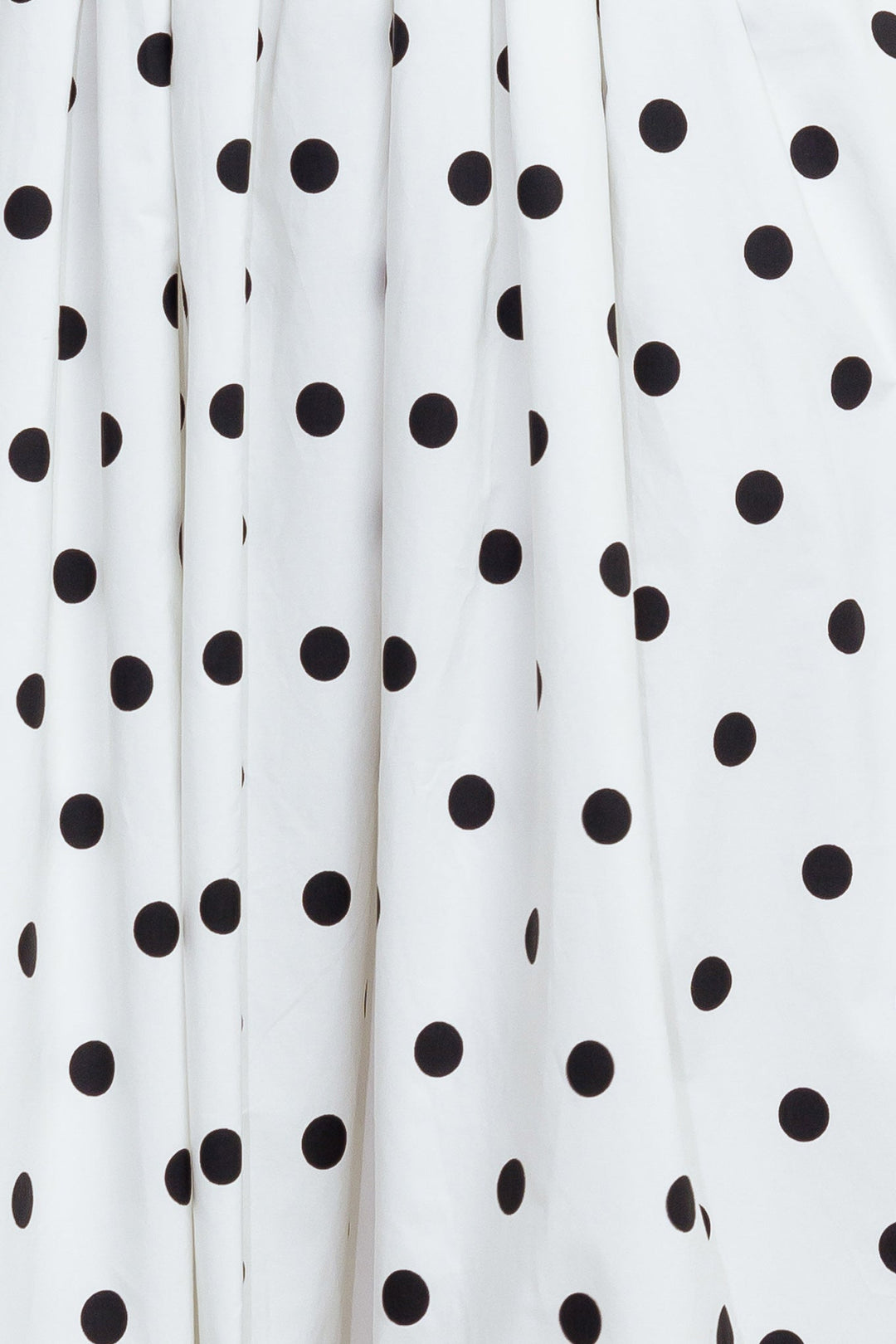 MONROE DOT WHITE WOVEN MIDI DRESS