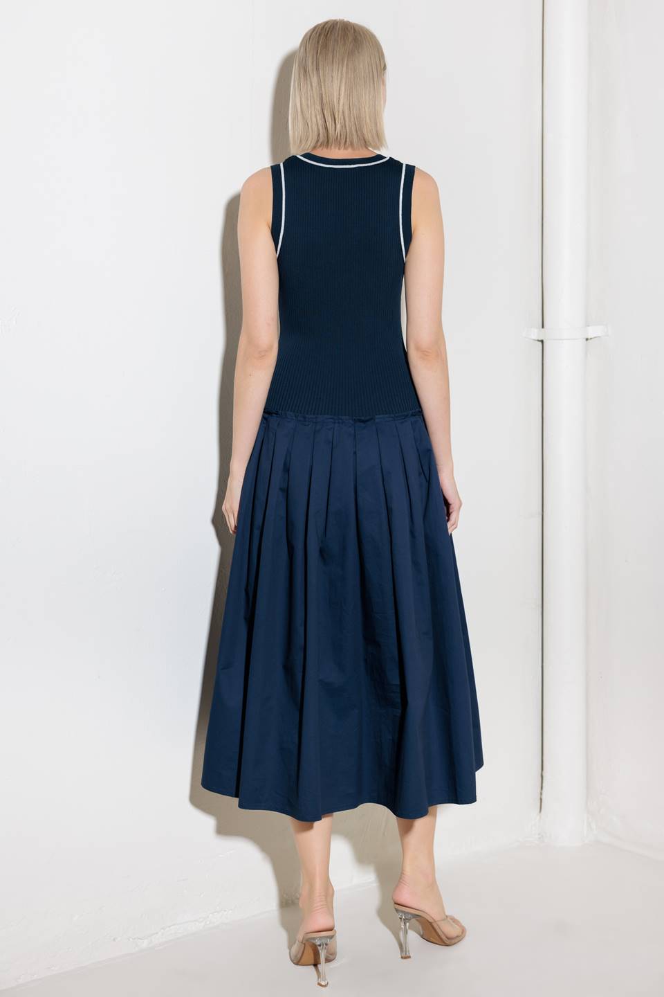 CELEBRATE EVERYDAY NAVY DRESS