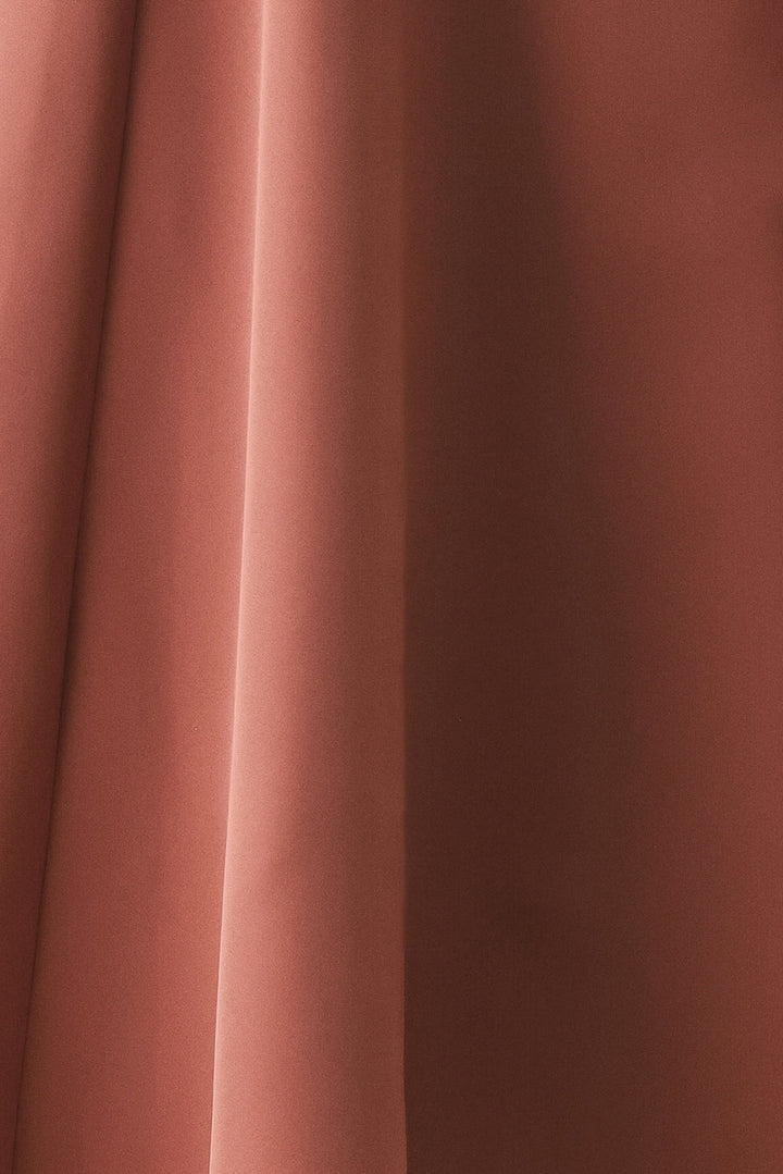 CLAY MODERN SWAY WOVEN MIDI DRESS