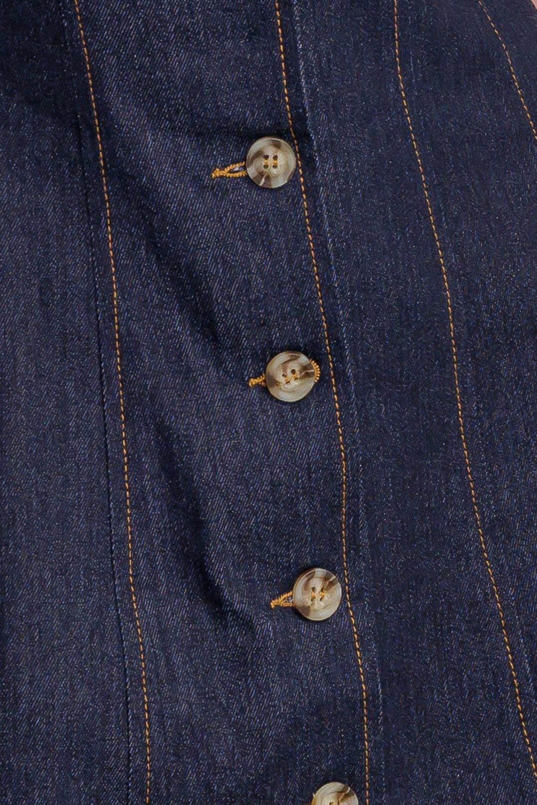 INDIGO TEMPO DENIM MINI DRESS