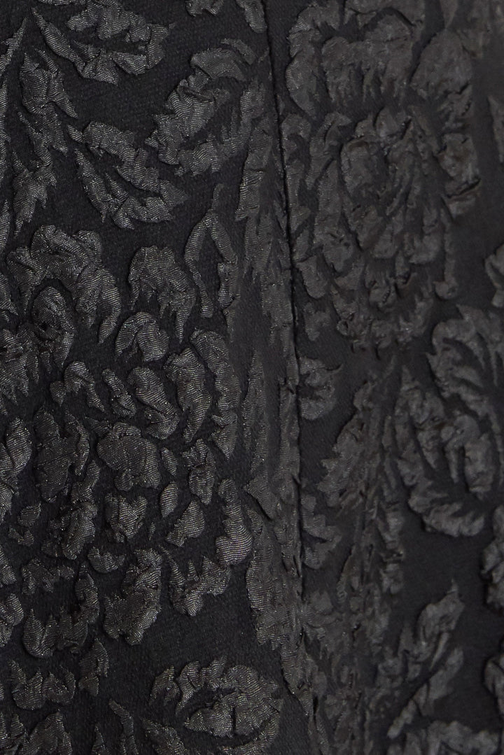 FEMME FATALE JACQUARD WOVEN MIDI DRESS