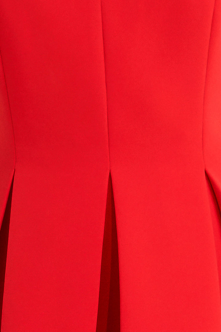 RUBY AFFAIR WOVEN MIDI DRESS