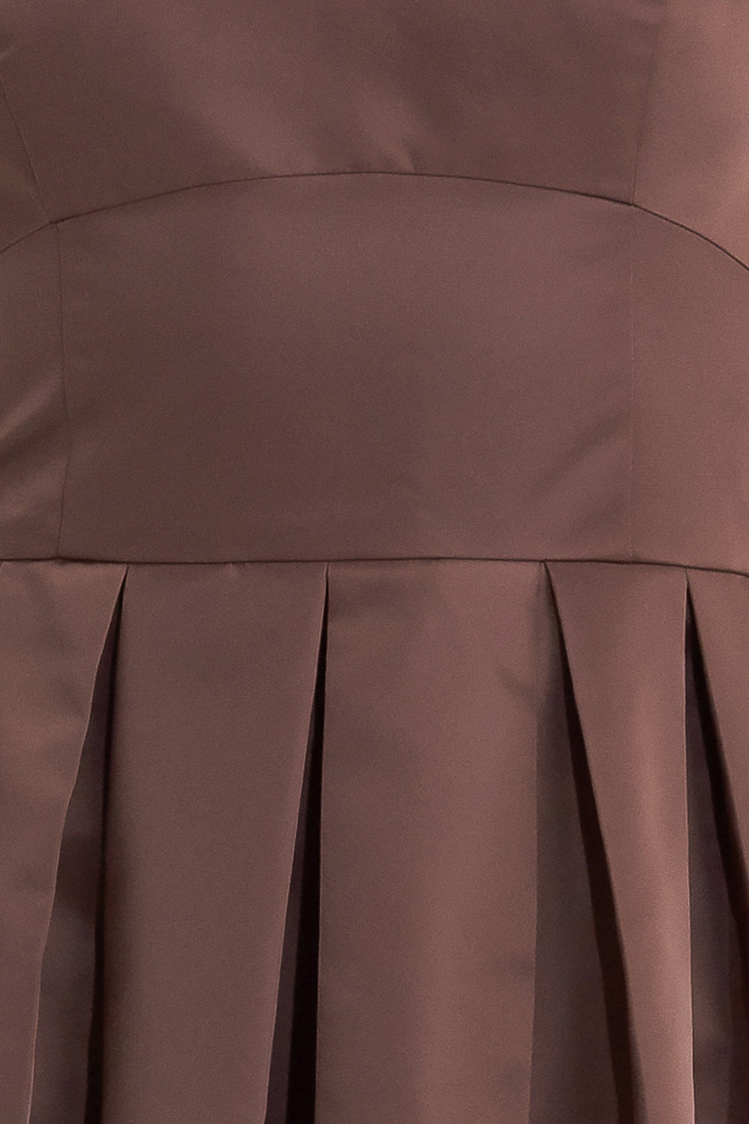 CHOCOLATE SYMPHONY WOVEN MIDI DRESS