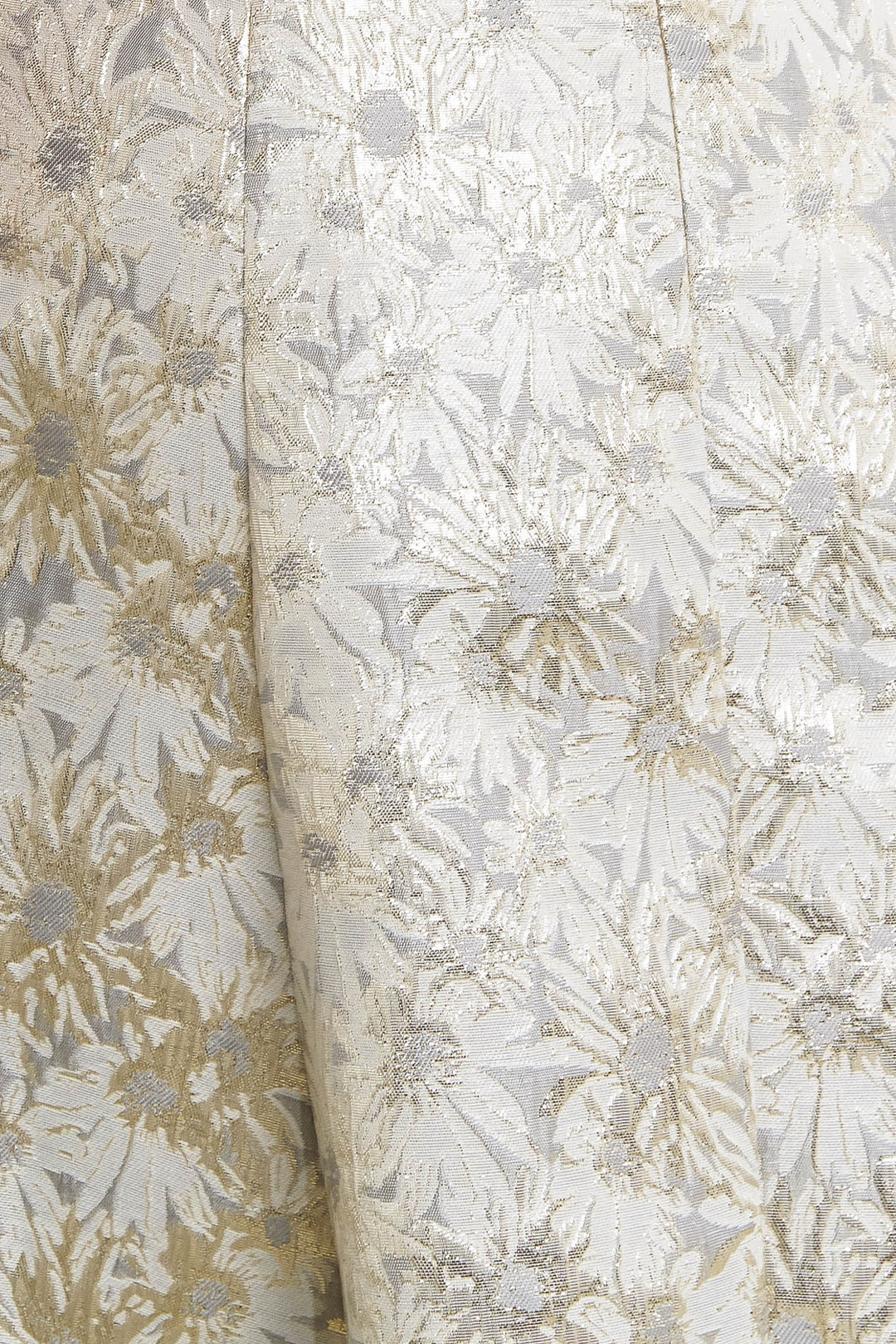 PASTEL BLOOM WOVEN JACQUARD MIDI DRESS