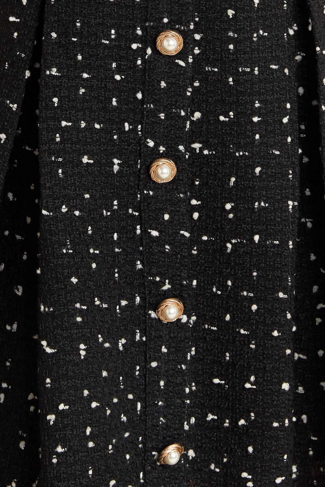 FRENCH CODE WOVEN TWEED MINI DRESS