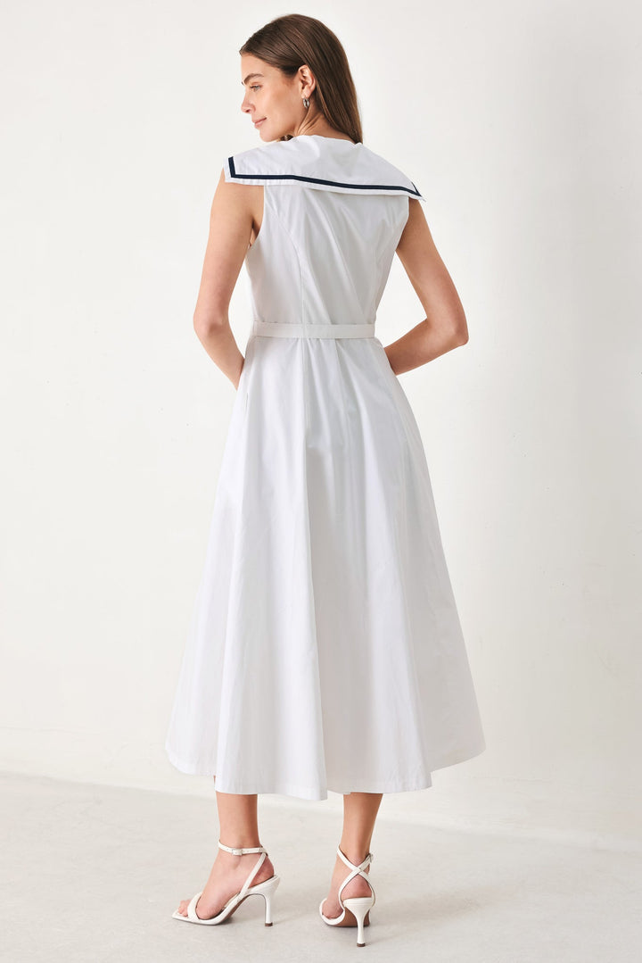 DARLING DAY WOVEN MIDI DRESS