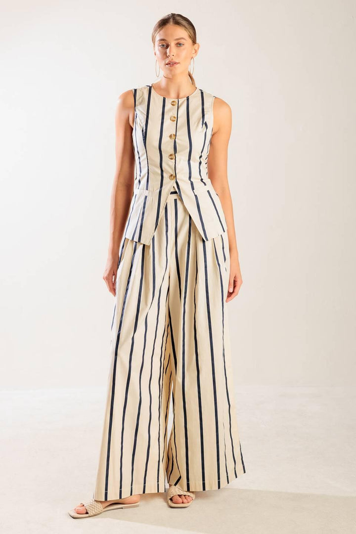 HERE AND NOW WOVEN VEST