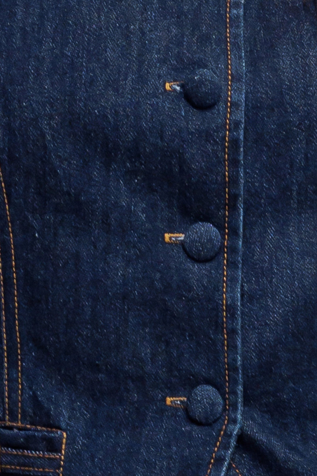 INDIGO ICON DENIM VEST