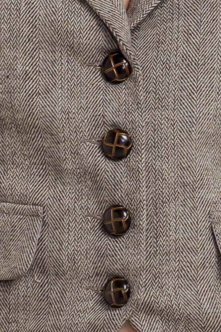 TAILORED COOL WOVEN VEST