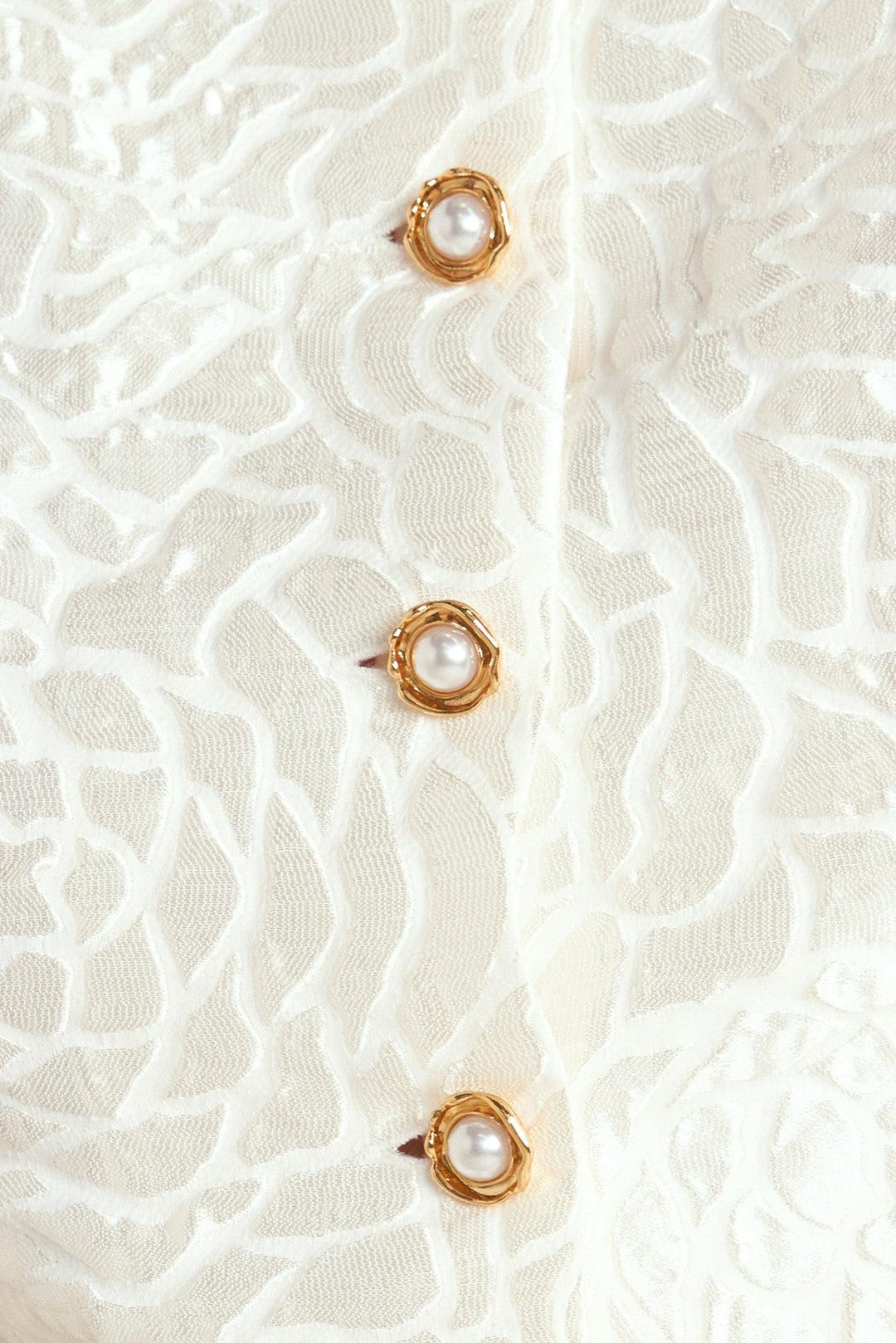 ROSÉ TEXTURE WOVEN TOP
