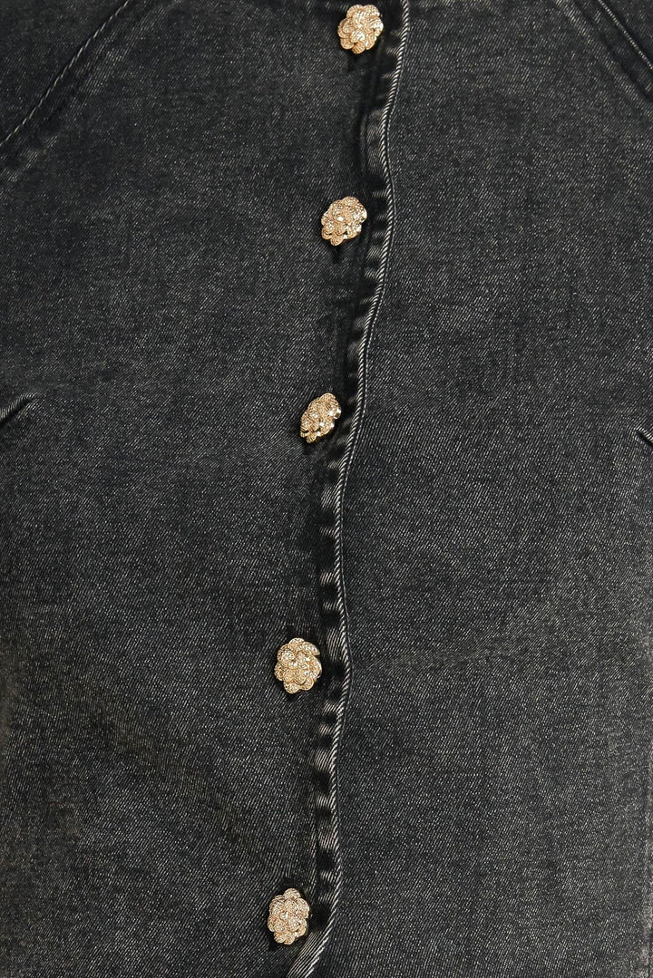 ELEGANT EVERYDAY LOOK DENIM JACKET