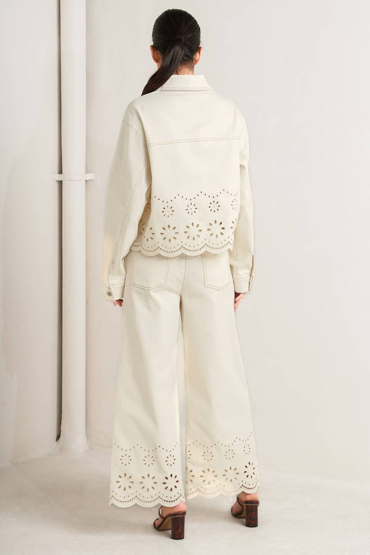 SUNDAY LEAF TWILL JACKET