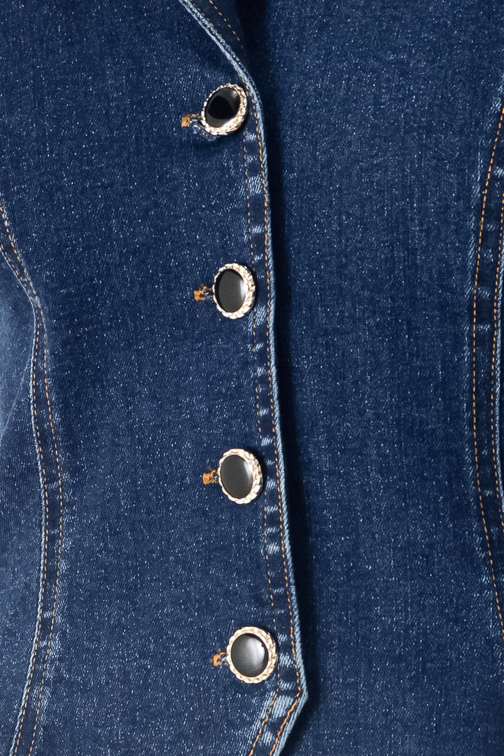 RUN THE CITY DENIM VEST