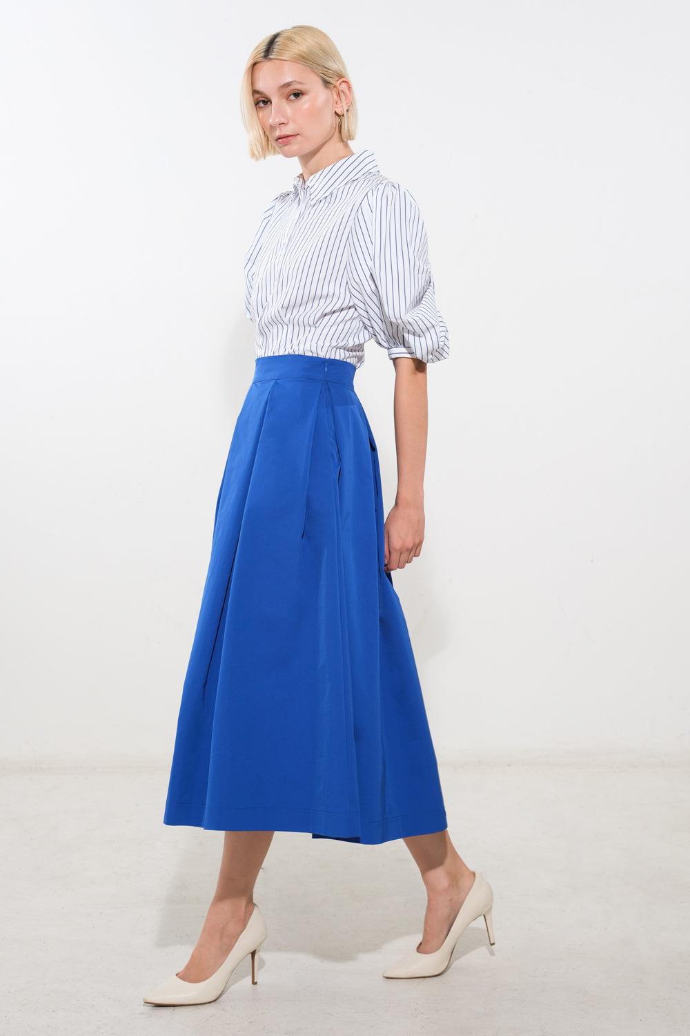 LOVE OF MINE WOVEN MIDI SKIRT