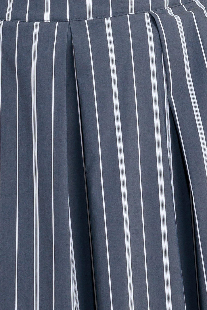 BEHIND THE GRIN WOVEN MIDI SKIRT