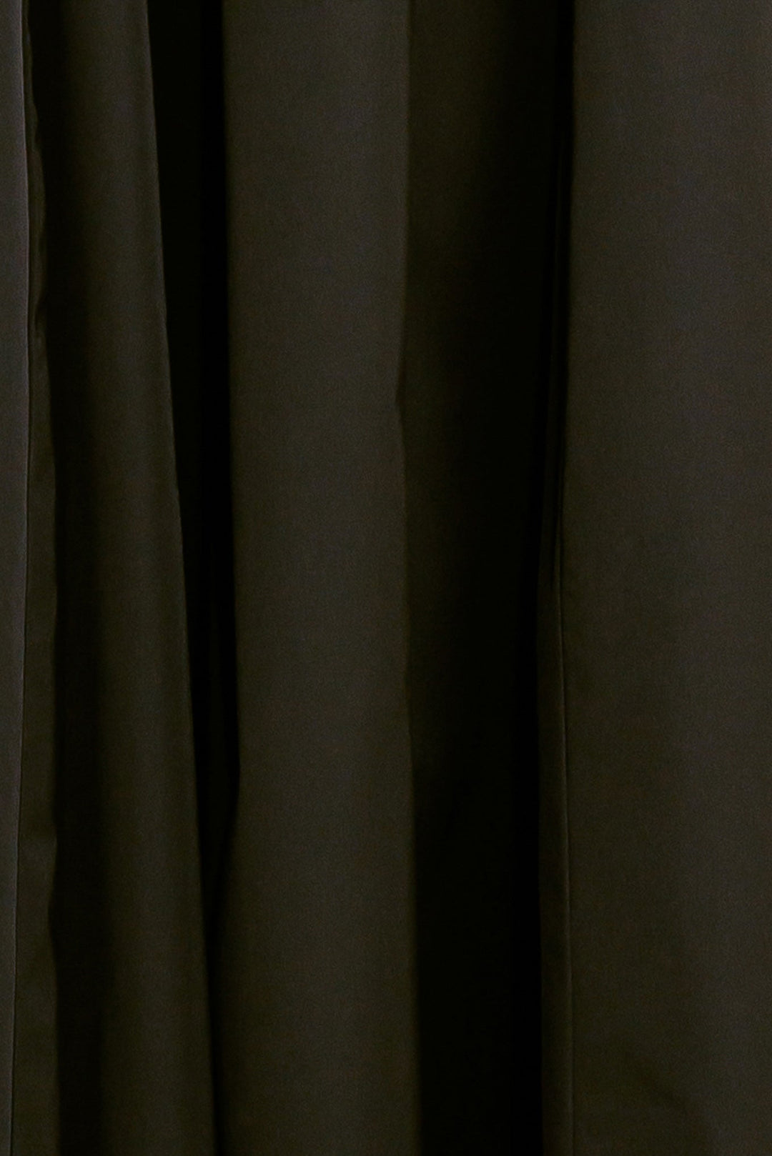 GOLDEN STILL BLACK WOVEN FULL MIDI SKIRT