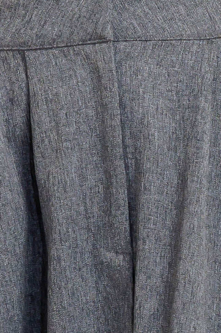 TIMELESS LOOK WOVEN MIDI CIRCLE SKIRT