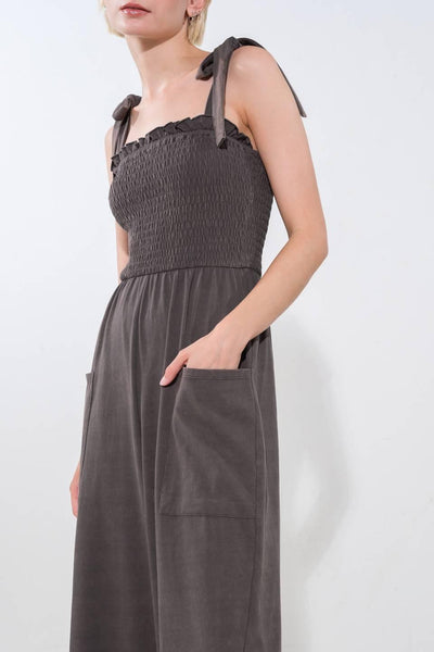 TRENDING MOMENT KNIT JUMPSUIT