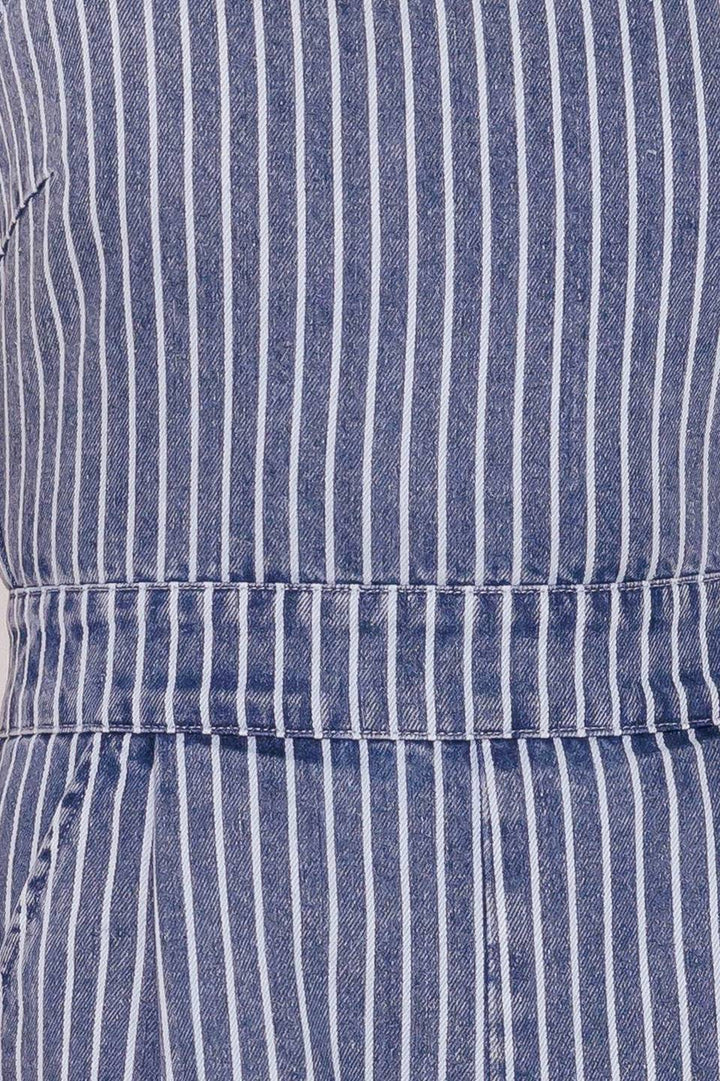 BEGIN AGAIN BLUE DENIM JUMPSUIT