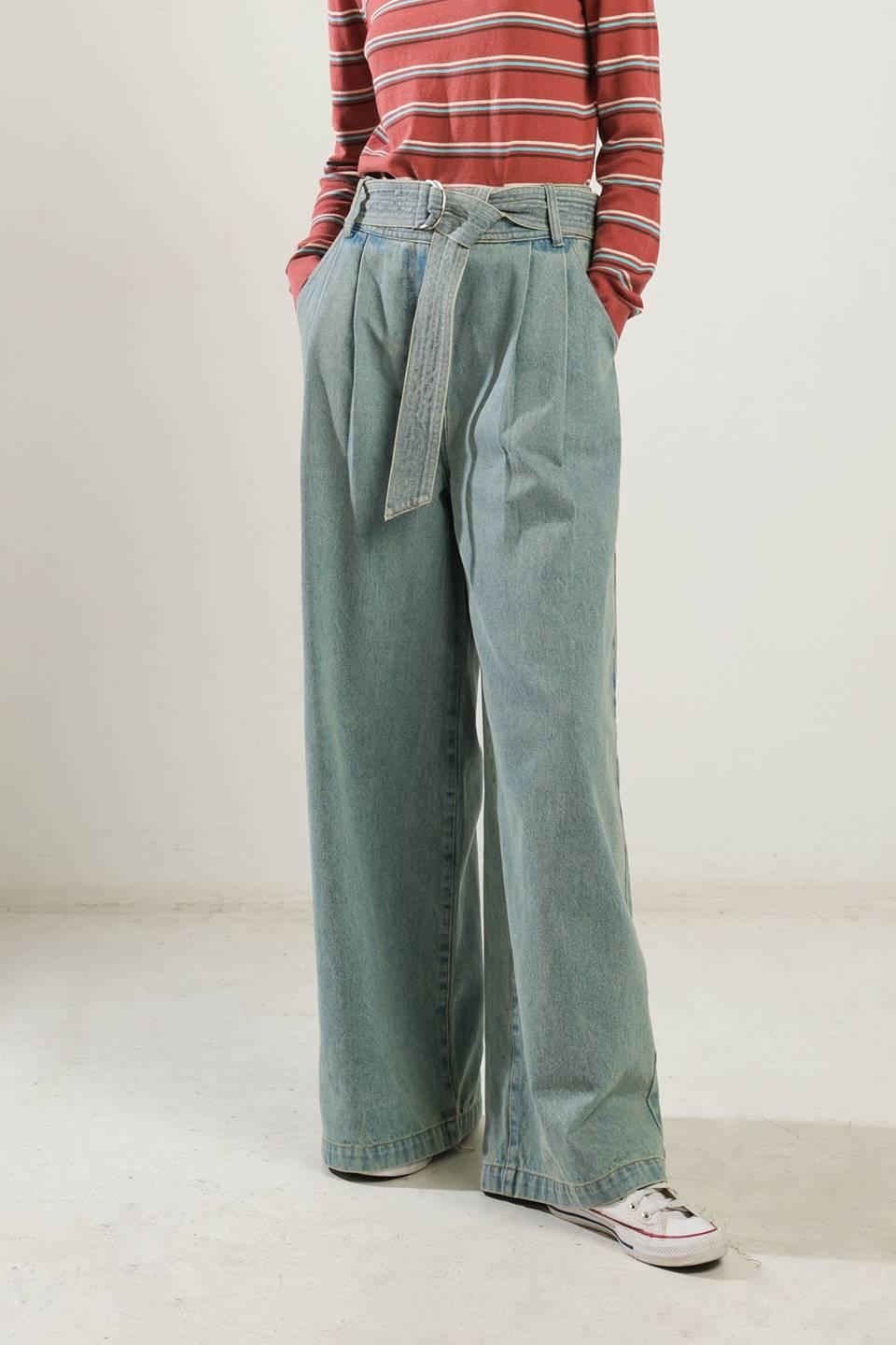 THINK OF ME DENIM PANTS