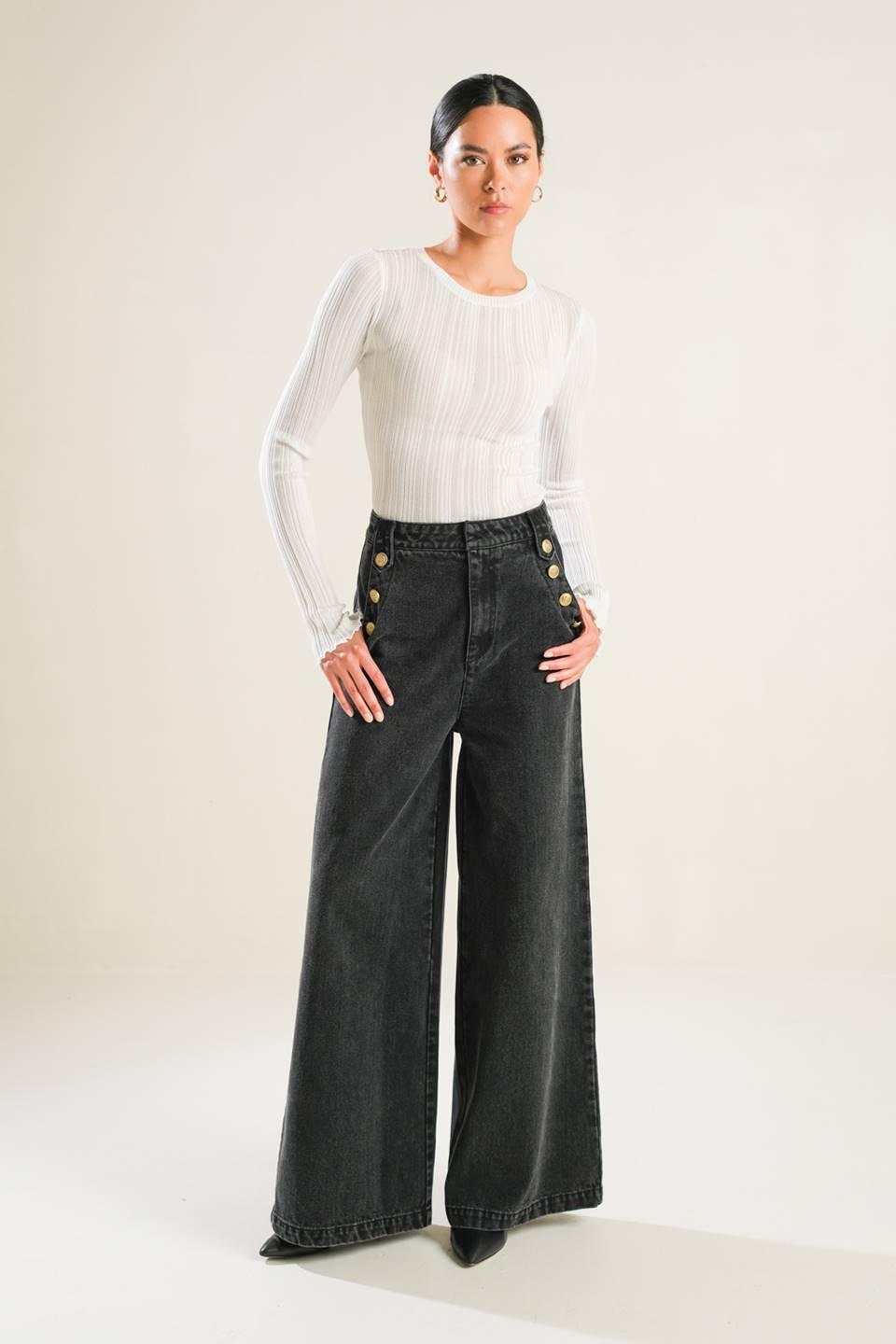 MYSTIC SANDS DENIM PANTS