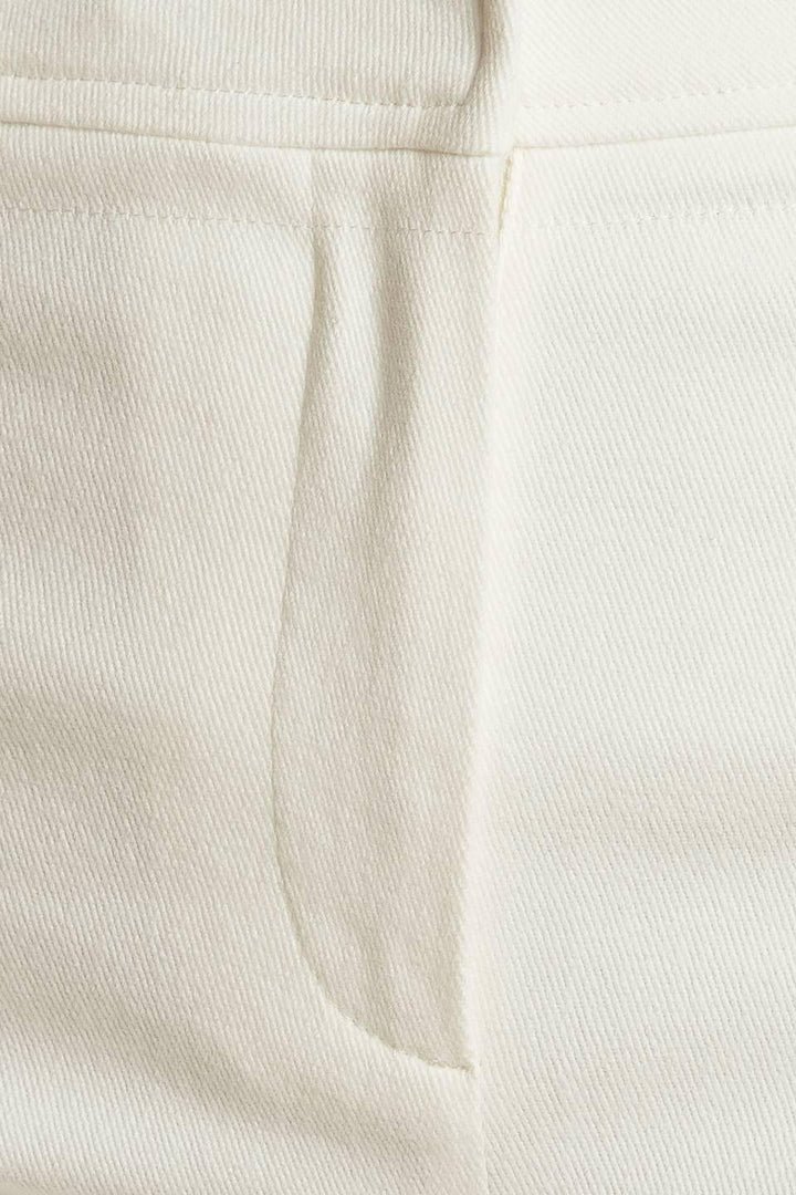 LILY PETAL WHITE WOVEN PANTS