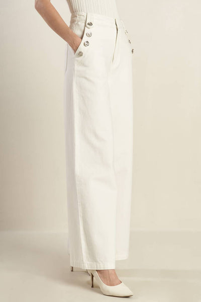 DELICATE HUE WOVEN PANTS