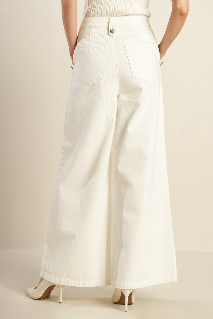 DELICATE HUE WOVEN PANTS