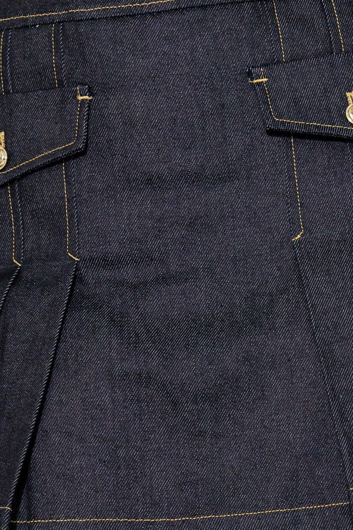 A FRESH PICK INDIGO DENIM SKORT