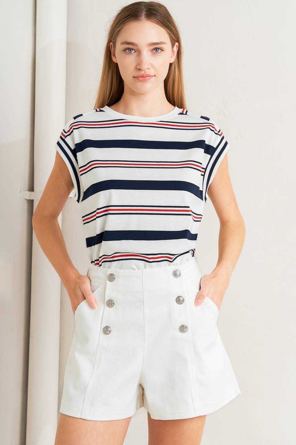 FRENCH ESCAPE WOVEN SHORT