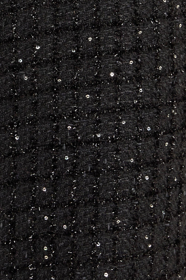 SPARK NOIR TWEED JUMPSUIT