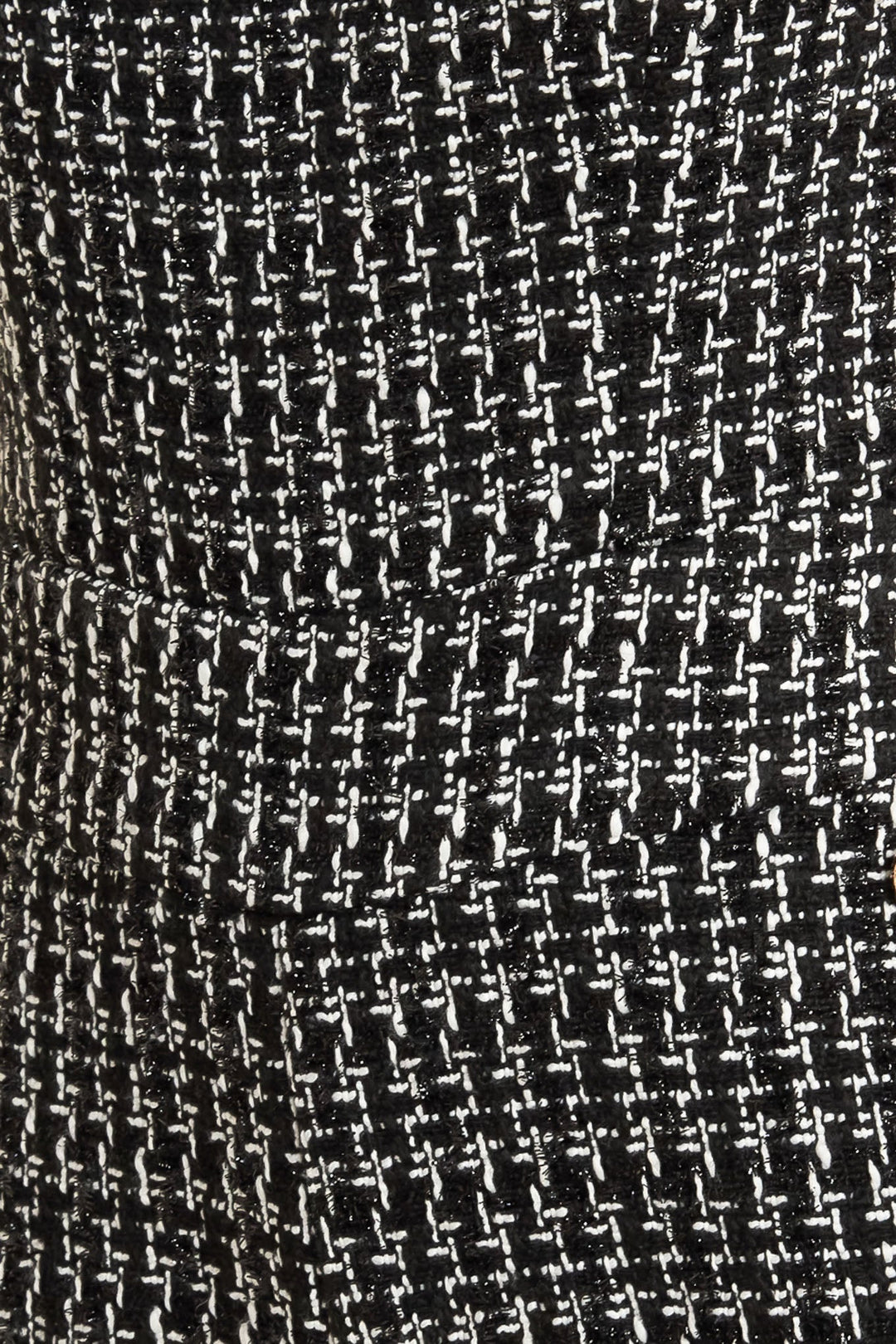 HAUTE STRAPLESS TWEED JUMPSUIT